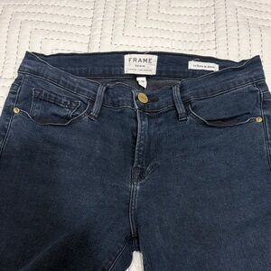 Frame Denim Le Skinny de Jeanne Women’s Dark Indigo Skinny Jeans